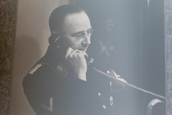 Negative - Portrait of the Reichsfuhrer SS and Chief of the German Police Heinrich Himmler